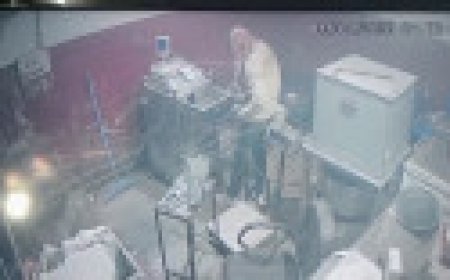 Jabalpur News: बिलहरी में एक रात में टूटे दो दुकानों के ताले, सीसीटीवी कैमरे में कैद हुई घटना