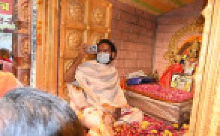 Jabalpur News: श्रीराम महायंत्र रथ का पिसनहारी मढिया के पास हुआ भव्‍य स्‍वागत