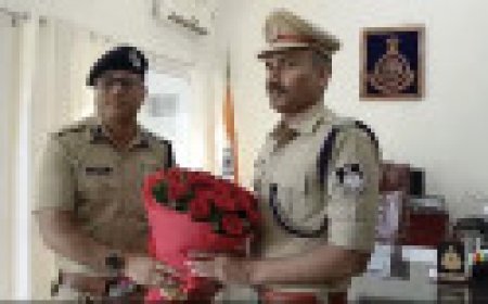 Jabalpur News: आदित्य ने संपत को सौंपी जबलपुर पुलिस अधीक्षक की कमान, पदभार ग्रहण करते ही बोले; चाकूबाजी पर लगेगी लगाम