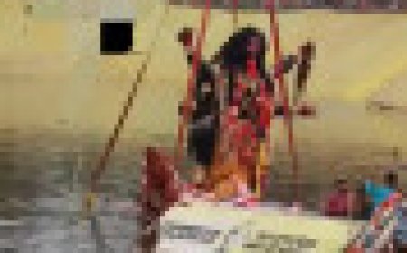 Jabalpur News: सुबह 5:56 बजे रिकॉर्ड भीड़ के बीच विसर्जित हुई महाकाली