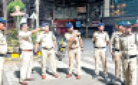 Jabalpur news: कांबिंग गश्त, 5 घंटे में पुलिस ने 535 किया गिरफ्तार