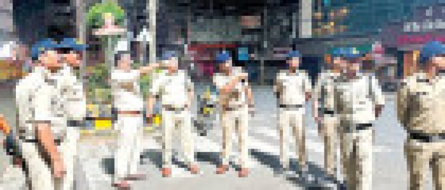 Jabalpur news: कांबिंग गश्त, 5 घंटे में पुलिस ने 535 किया गिरफ्तार