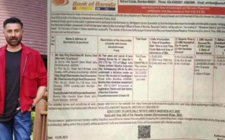 24 घंटे में बैंक का यूटर्न, सनी देओल दिया नोटिस लिया वापस...