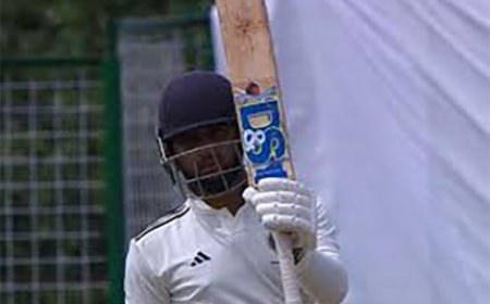 दलीप ट्रॉफी के फाइनल राउंड की शानदार शुरुआत, शाश्वत रावत ने ठोका शतक