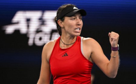 जेसिका पेगुला का 7वां ग्रैंड स्लैम क्वार्टर फाइनल