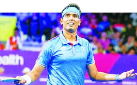 शरत कमल होंगे भारत के ध्वजवाहक