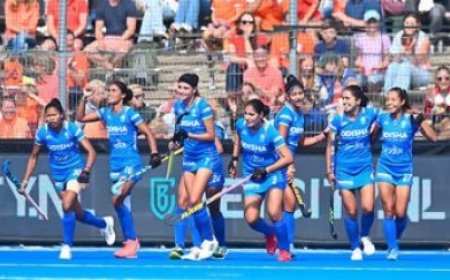 भारतीय महिला हॉकी टीम ने भी अपना कमाल दिखाया