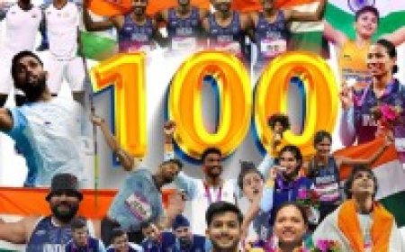 एशियन गेम्स में पदकों का शतक