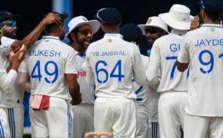 WI vs IND : बारिश के कारण दूसरा टेस्ट ड्रा, Team India ने 1-0 से जीती सीरीज