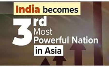 एशिया पावर इंडेक्स (Asia Power Index) में जापान को पछाड़कर तीसरा सबसे ताकतवर देश बना भारत