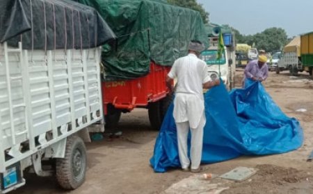 चंडीगढ़ में किसान आंदोलन खत्म हुआ !: महापंचायत के बाद होगा एलान, किसानों ने टेंट समेटने शुरू किए