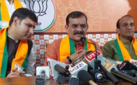 शिक्षक दिवस पर BJP की सदस्यता ग्रहण करने वाले टीचर्स का वीडी शर्मा ने किया स्वागत, सैम पित्रोदा को लेकर कांग्रेस पर साधा निशाना