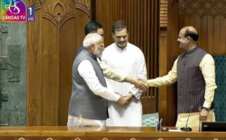 ओम बिरला दूसरी बार बने लोकसभा स्पीकर, पीएम मोदी और राहुल गांधी उन्हें चेयर तक लेकर गए