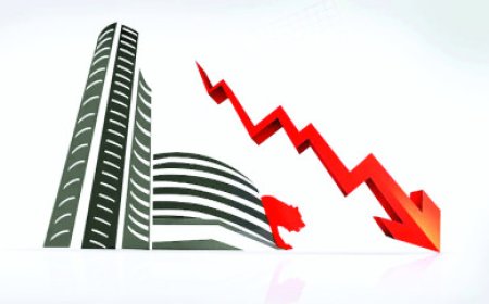 शेयर बाजार ने बढ़त गंवाई, सेंसेक्स 117 अंक टूटा, निफ्टी लाल निशान पर बंद