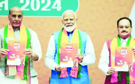 संकल्प पत्र: तीन करोड़ नए घर ट्रांसजेंडर को आयुष्मान लाभ