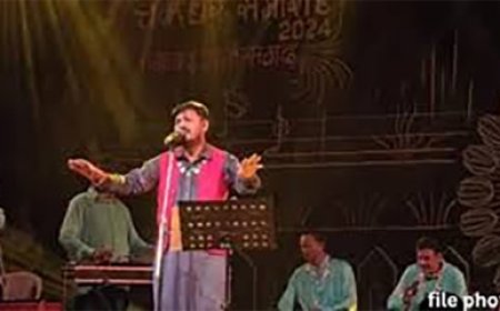 विधायक अनुज शर्मा चक्रधर समारोह में हुए शामिल, कहा 'यहां पर आकर खुद को सम्मानित महसूस करते हैं कलाकार