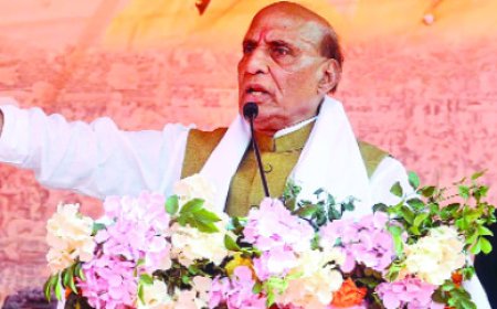 चंद सालों में कांग्रेस डायनासोर जैसे लुप्त हो जाएगी: राजनाथ