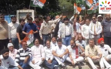 Jabalpur News: बढ़ते आपराधिक गतिविधियों के विरोध में कांग्रेस ने घेरा रांझी पुलिस थाना