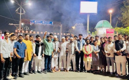 Jabalpur News: बलिदान दिवस पर ABVP ने निकाली मशाल यात्रा,  वीर बलिदानी भगत सिंह, सुखदेव, राजगुरु का किया पुण्य स्मरण