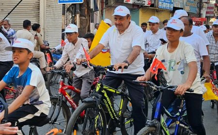 Jabalpur News: 10 दिवसीय चेटीचंड महोत्सव का शुभारंभ, पहले दिन निकाली गई साइकिल रैली