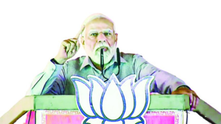 पीएम ने राजस्थान व उत्तराखंड में संभाला विरोधियों पर मोर्चा, भारत का तिरंगा युद्ध में भी रक्षा की गारंटी: मोदी