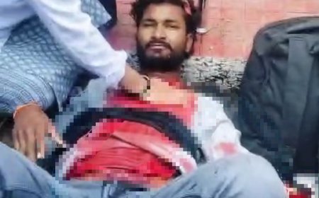 Jabalpur News: महिला मित्र के साथ घूमने निकले युवक पर रेलवे स्टेशन के बाहर जानलेवा हमला, घटना का वीडियों हुआ वायरल