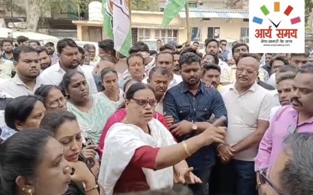 Jabalpur News: ईसाई धर्मगुरुओं से अभद्रता मामले में युवक कांग्रेस ने रांझी थाना का किया घेराव