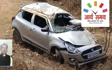 Jabalpur News: कटनी के सराफा व्यवसाई दंपती की गोसलपुर में पलटी कार, मौत