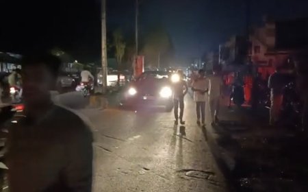 Jabalpur News:मुस्लिम समाज ने वक़्फ़ संशोधन अधिनियम के विरोध में की "बत्ती गुल"