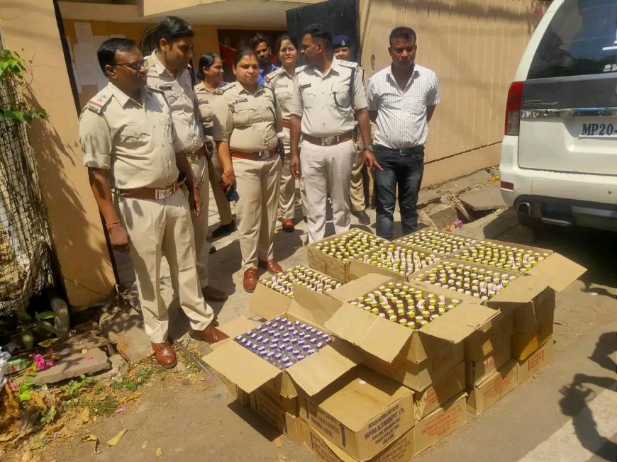 Jabalpur News: टाटा सफारी कार में ढुल रही थी अवैध शराब, आबकारी उड़न दस्ता ने घेरा बंदी कर दबोचा