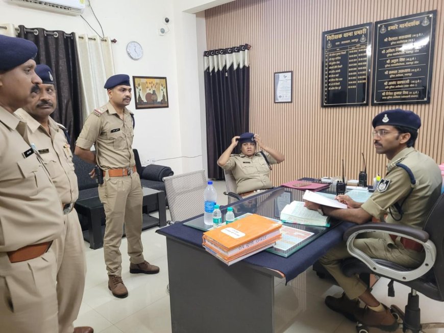 Jabalpur News: डीजीपी के निर्देश पर फील्ड पर उतरे अफसर,डीआईजी, एएसपी, सीएसपी आधी रात पहुंचे थाना