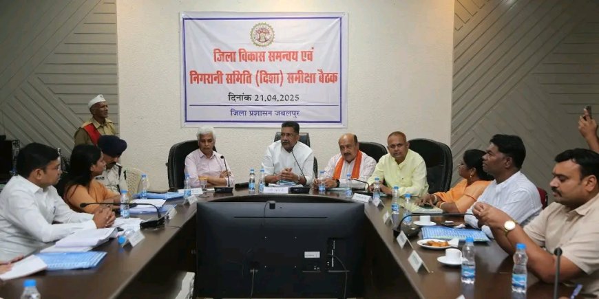 Jabalpur News: 'दिशा' की बैठक में विधायक रोहाणी ने उठाया प्राइवेट अस्पतालों में आयुष्मान कार्ड धारकों से पैसे लेने का मामला