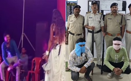 Jabalpur News: महिला डांसरों के बीच दोनाली बंदूक लहराने वाले युवक गिरफ्तार