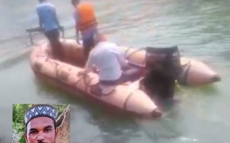 Jabalpur News: बरगी डैम में डूबे शहाबुद्दीन की तलाश में जुटी एसडीआरएफ की टीम