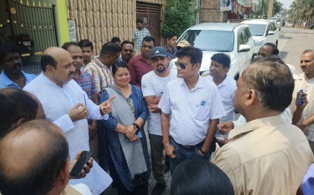 Jabalpur News:बरसात में खंदारी नाले से लगी आवासीय काॅलोनी में न बने नांव चलाने की नौबत, विधायक रोहाणी अभी से हुए एक्टिव