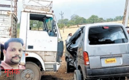 Jabalpur News: बरेला में ट्रक की टक्कर से कार सवार युवक की मौत