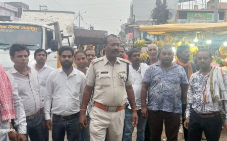 Jabalpur News: रांझी में यातायात में बाधक अतिक्रमण हटाए गए