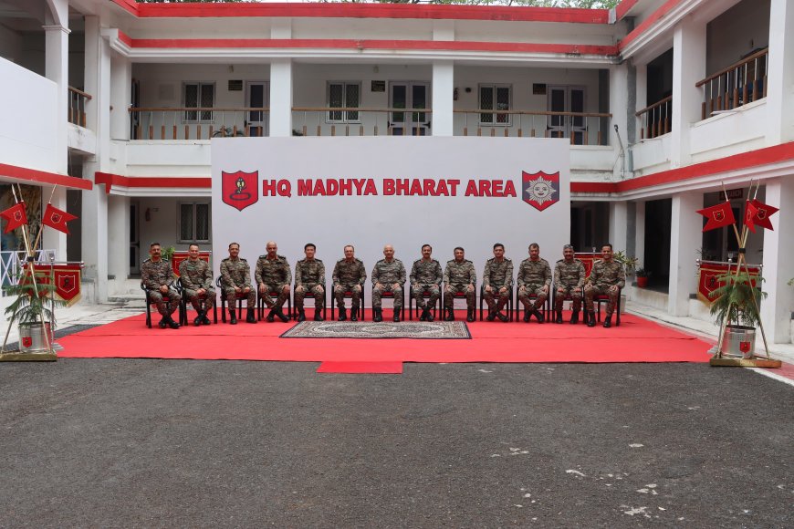 Jabalpur News: चीफ ऑफ स्टाफ सेंट्रल कमांड ने जबलपुर आर्मी मुख्यालय मध्य भारत एरिया का किया दौरा