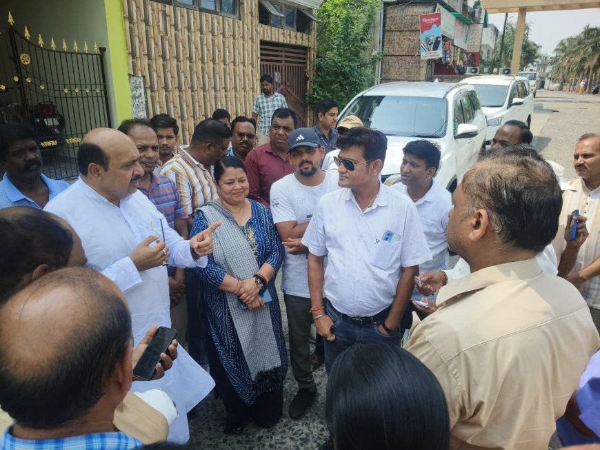 Jabalpur News:बरसात में खंदारी नाले से लगी आवासीय काॅलोनी में न बने नांव चलाने की नौबत, विधायक रोहाणी अभी से हुए एक्टिव