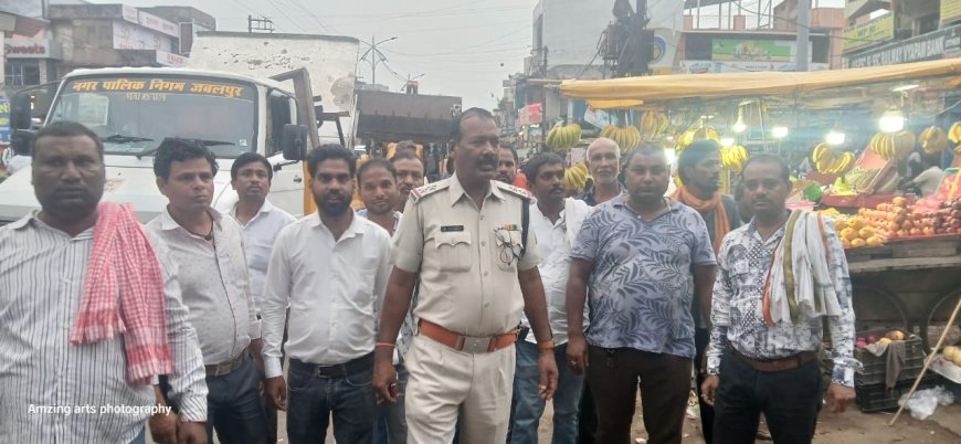 Jabalpur News: रांझी में यातायात में बाधक अतिक्रमण हटाए गए