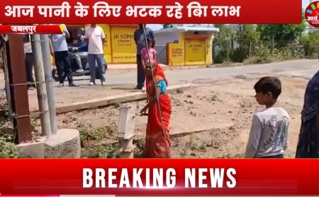 Jabalpur News: कब मिलेगा अमृत योजना का लाभ,आज पानी के लिए भटक रहे बिलपुरा वासी