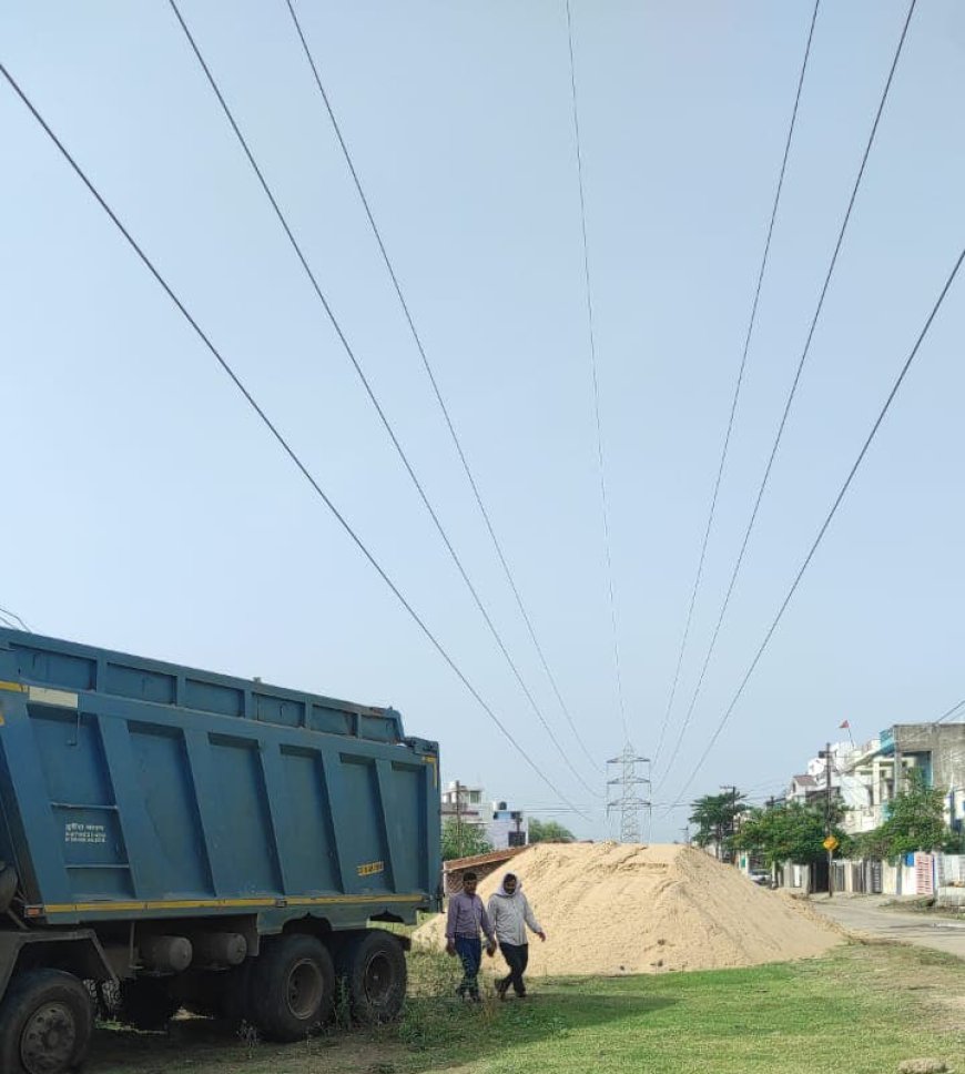 Jabalpur News: 132 केवी हाई टेंशन लाइन से टकराया डंपर, आधे घंटे तक बिजली बाधित