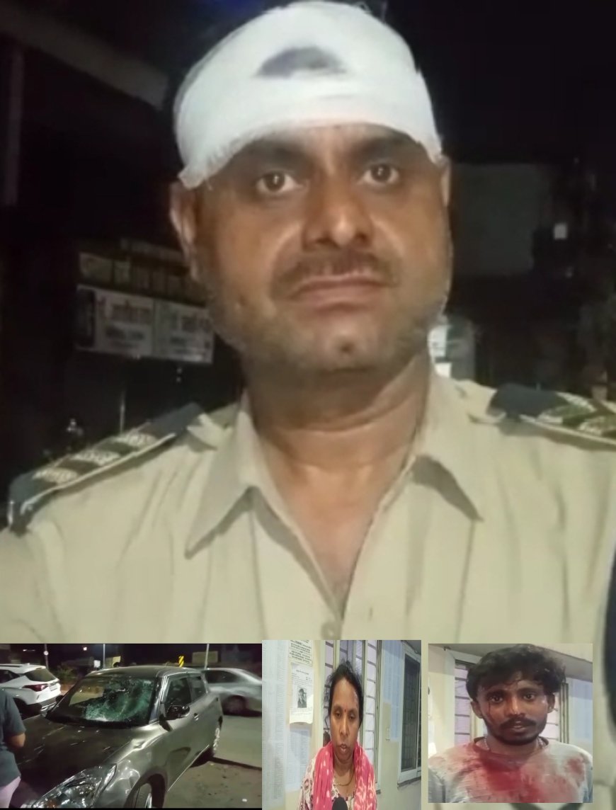Jabalpur News: विवाद निपटाने गई पुलिस पर चलाएं पत्थर ,अधारताल रवींद्र नगर की घटना