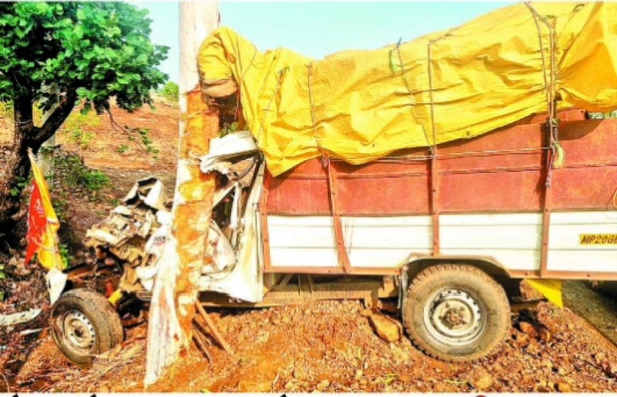 Jabalpur News: पेड़ से टकराया तेज रफ्तार पिकअप, 1 की मौत, एक दर्जन घायल