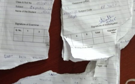 Jabalpur News: बी फार्मा का एग्जाम दे रहे छात्र की टीचर ने फाड़ी आंसर शीट, हंगामें के बाद टीचर सस्पेंड