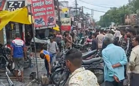 Jabalpur News: सदर मेनरोड में तेज धमाके साथ फटा सिलेंडर, बेल्डिंग सेंटर में हुआ हादसा