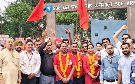 Jabalpur News: गहमागहमी के बीच हुई मतगणना में 506 आर्मी वेस वर्कशॉप वर्क्स कमेटी में लाल झंडे का कब्जा, BPMS के हाथ लगी 4 सीटें