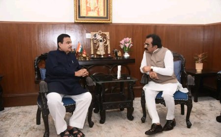 Jabalpur News: मंत्री राकेश सिंह मिले केंद्रीय राजमार्ग मंत्री गडकरी से, जल्द होगा मदन महल-रानीताल एलिवेटेड कॉरिडोर का लोकार्पण