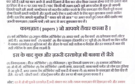 Jabalpur News: मुस्लिम धर्म गुरु का लेटर सोशल मीडिया पर हुआ वायरल, दस्तावेजों को तैयार करने की दी सलाह