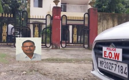 Jabalpur Breaking News: संभागीय उपायुक्त सर्वटे के आवास पर EOW का छापा